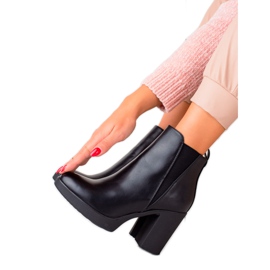 Super Mode Varma svarta stövlar