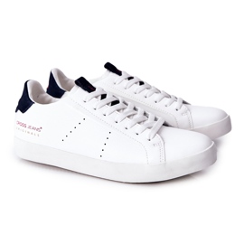 Herr Sneakers Cross Jeans Vit II1R4012C