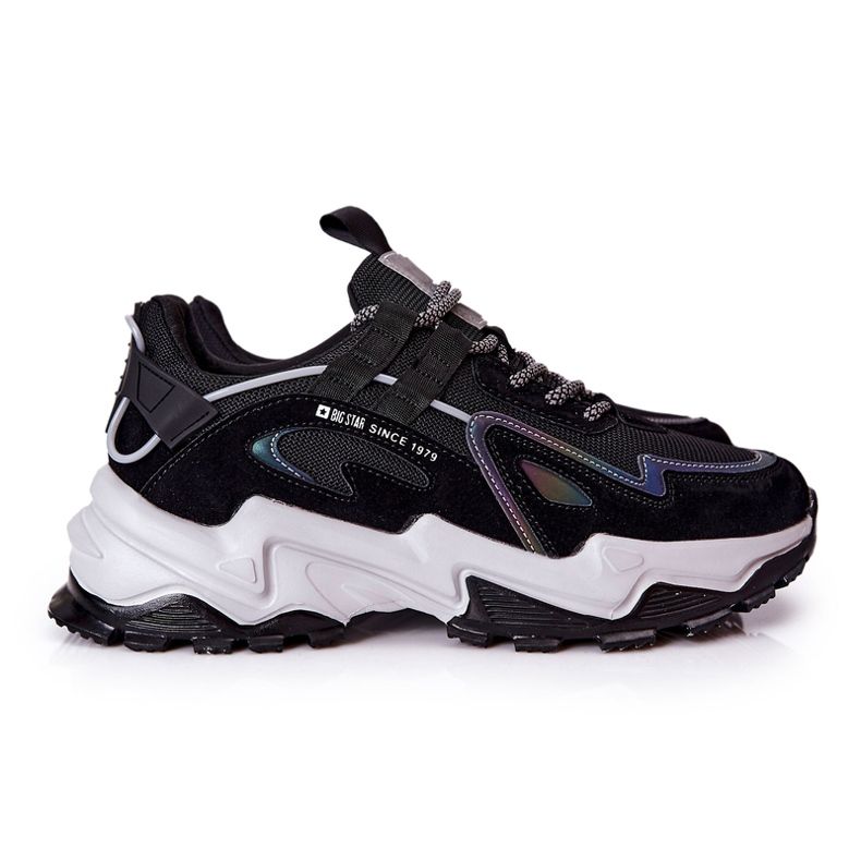 Herrskor Sneakers Big Star II174044 Svart