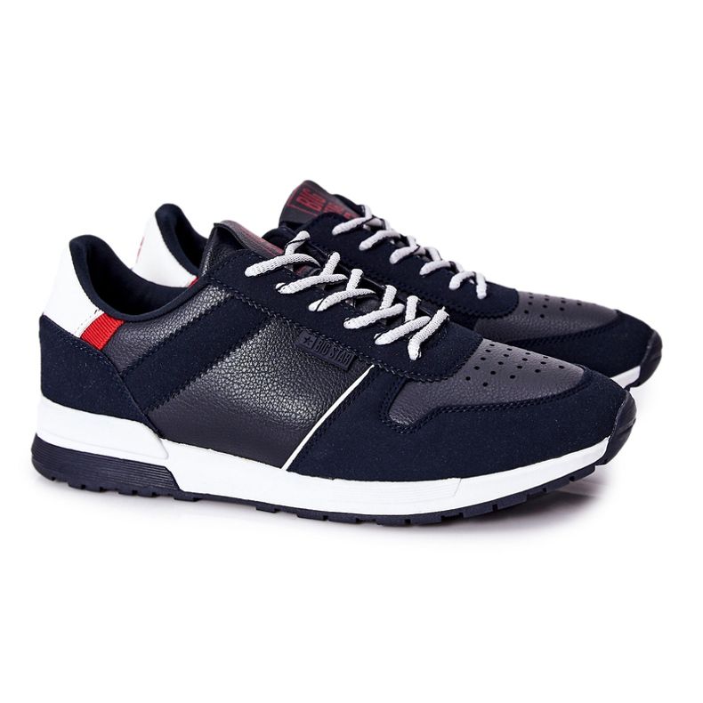 Sportskor Herr Memory Foam Big Star Marinblå II174083