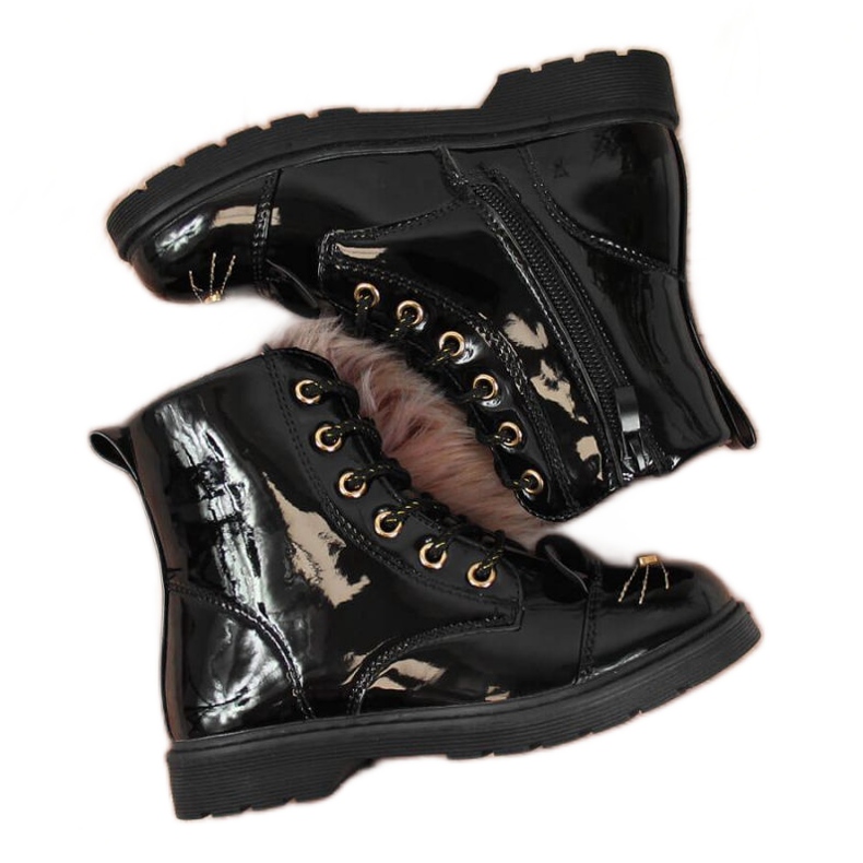 PA1 Isolerade stövlar Jr EVE319A svart vit