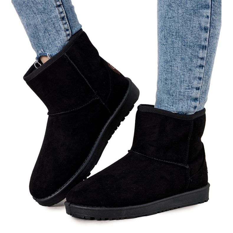 BM Svarta damsnöskor från Nanna