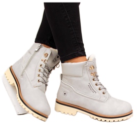 Kvinnors isolerade stövlar News W EVE249B grå