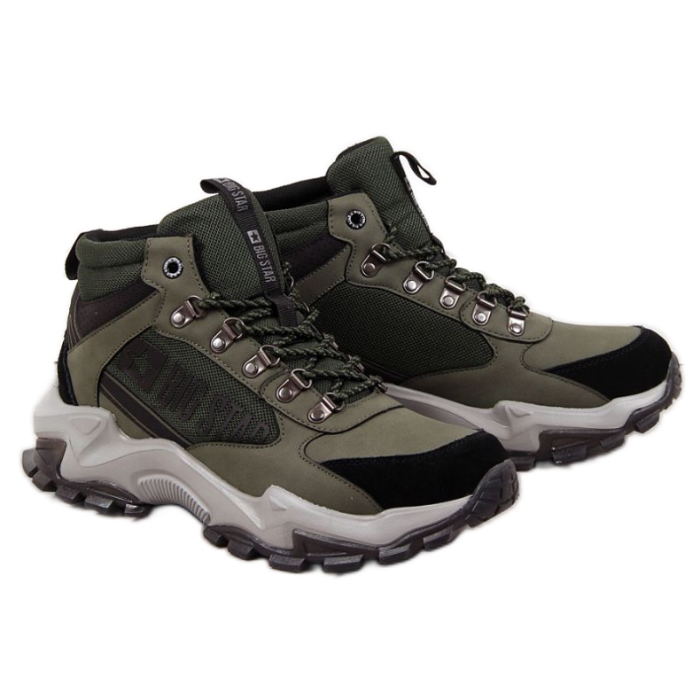 Big Star M INT1625A khaki stövlar grön