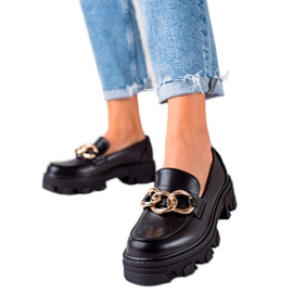 Sweet Shoes Eleganta skor på plattformen svart