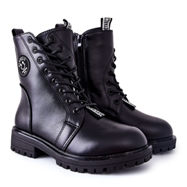 PE1 Barns varma stövlar Arbetare Svart Rosalie