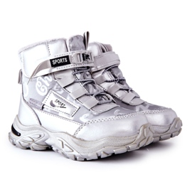 PJ2 Warm Snow Boots Silver stövlar Erila