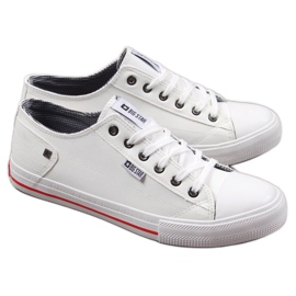 Eko läder sneakers M Big Star DD174260 vit