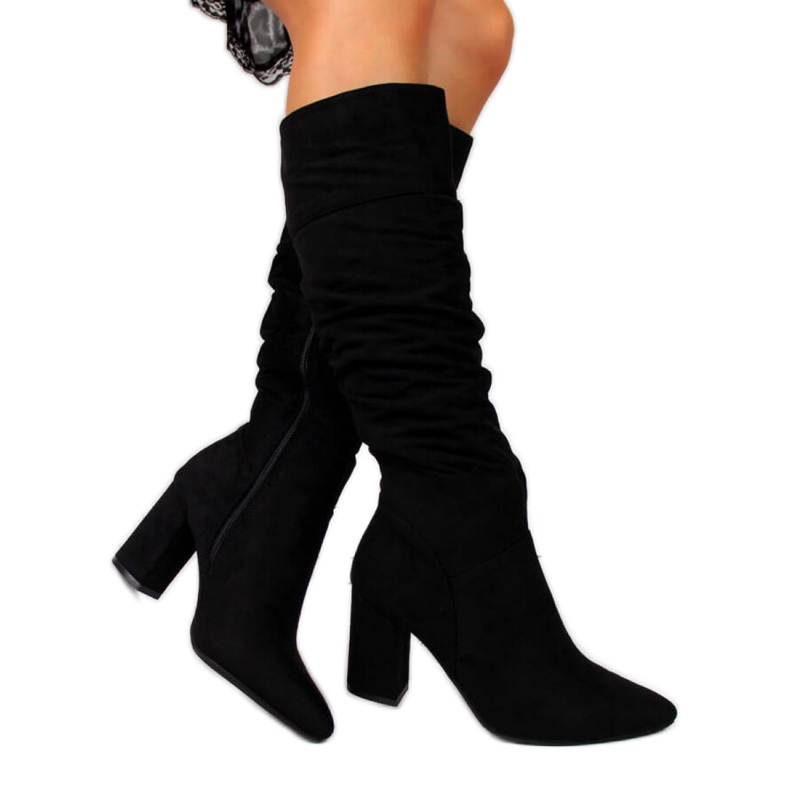 Stövlar isolerade, skrynkliga Vinceza W JAN42A svart