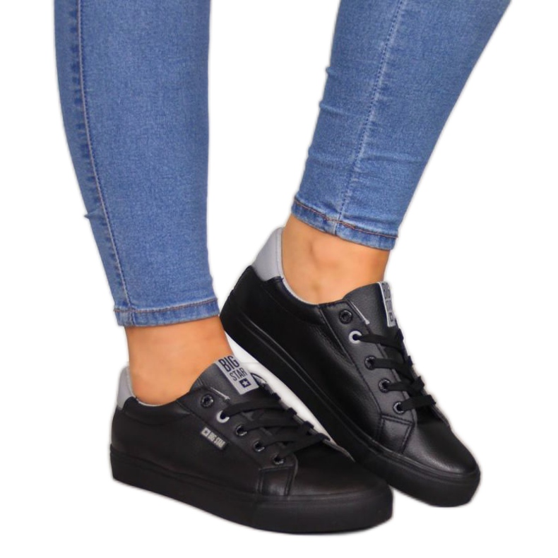 Lågt sneakers Big Star W EE274314 svart