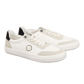 Lågt ekoläder Big Star M II174009 vita sneakers