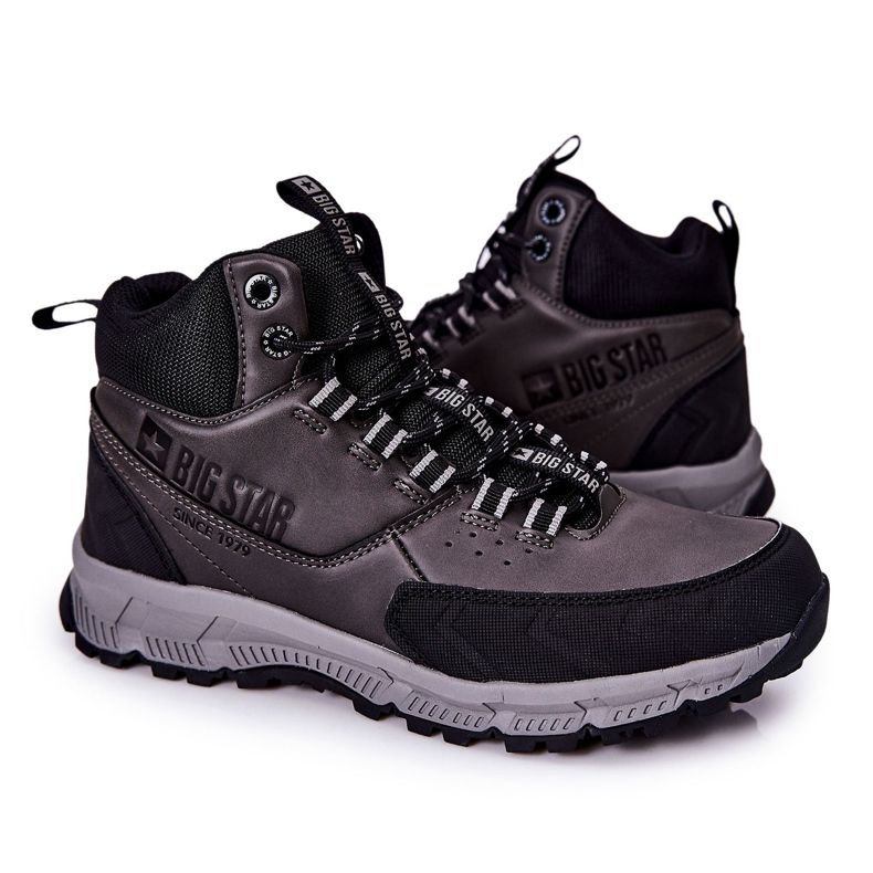 Höga sportskor Big Star II174176 Svart