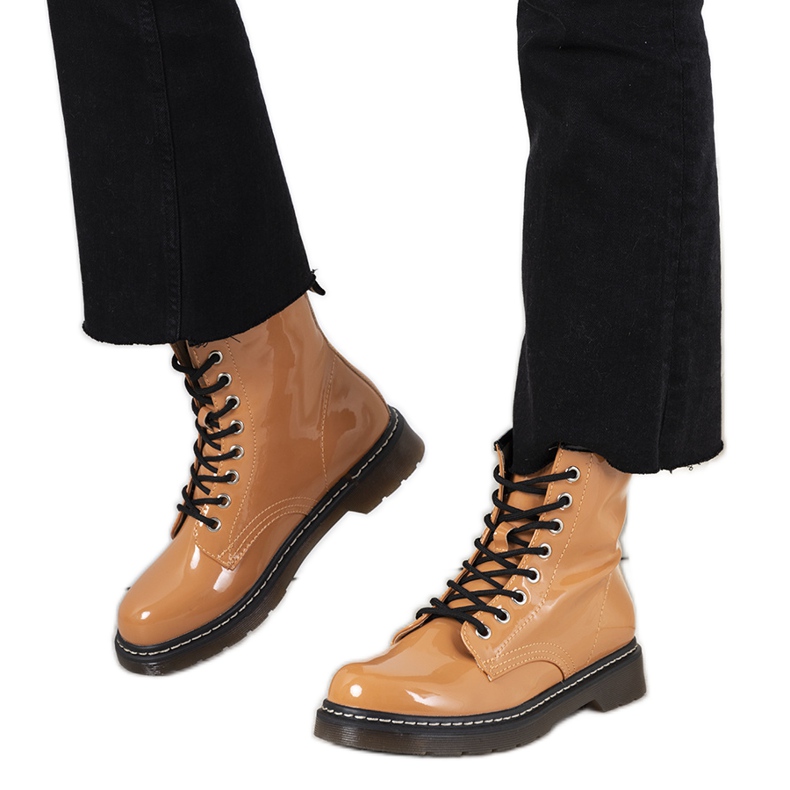 Orange stövlar, stövlar, typ Publia