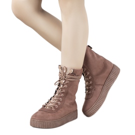 Rosa vintersoliz sneakers