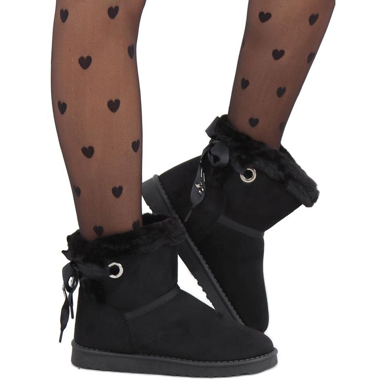 Emusy Silki Black snöskor svart