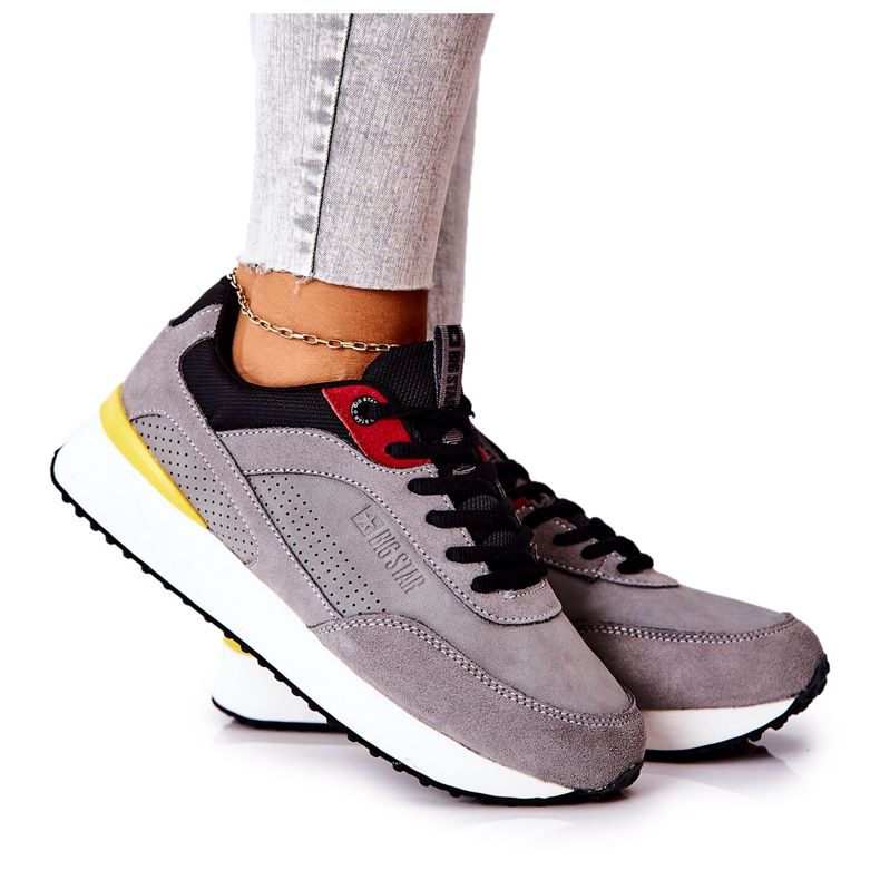 Sportskor Memory Foam Big Star II274406 Grå