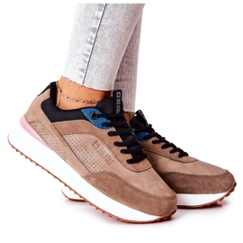 Sportskor Memory Foam Big Star II274407 Brun-Svart