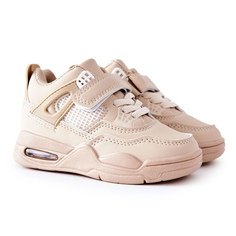 FR1 Barnskor Sportskor Beige Marisa vit