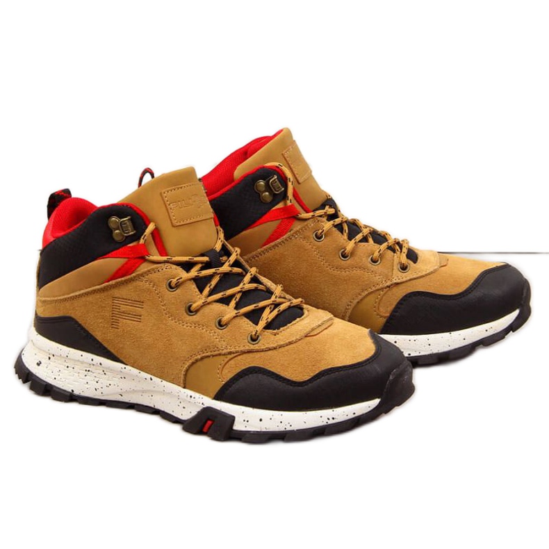 Lädervandringsskor Filippo M PAW294B kamel brun