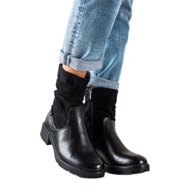 W. Potocki Casual Potocki arbetsstövlar svart