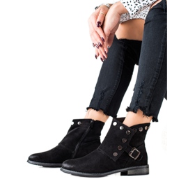 W. Potocki Mockaskor med Potocki -ornament svart