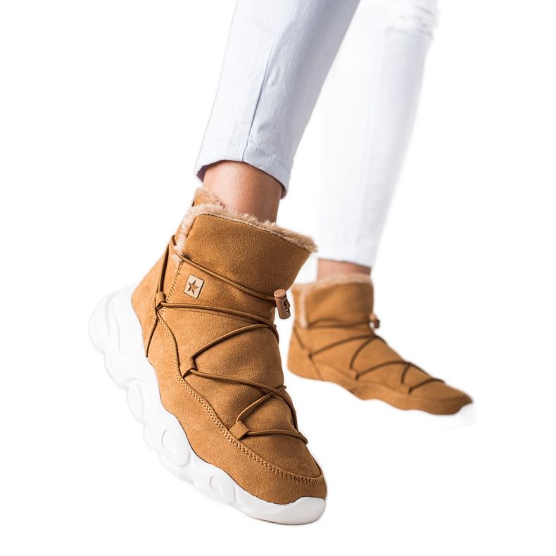 Snöskor för kvinnor Big Star II274266 brun