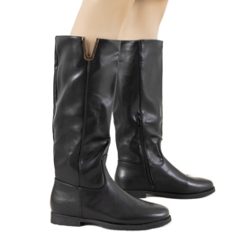 Svarta Zavala kilstövlar