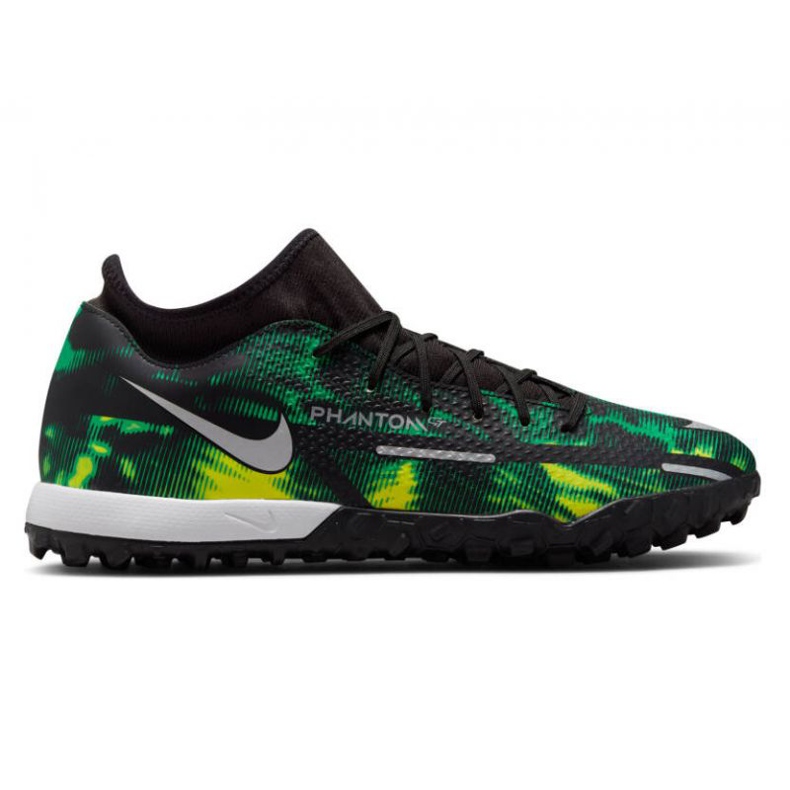 Nike Phantom GT2 Academy Df Sw Tf M DM0721-003 fotbollsskor mångfärgad svart