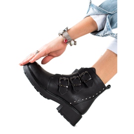 Anesia Paris Arbetare Med Spännen svart