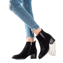 W. Potocki Casual Black Potocki -stövlar svart