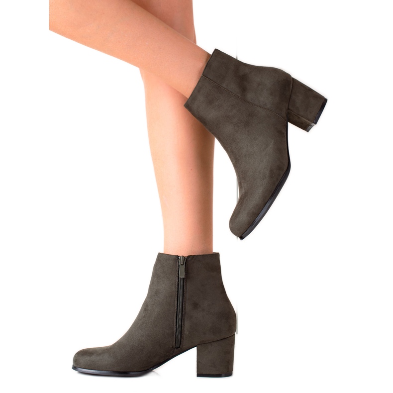 Lovery Mocka gröna stövlar