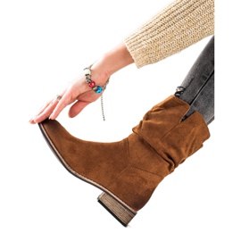 Evento Cowboystövlar i mocka brun