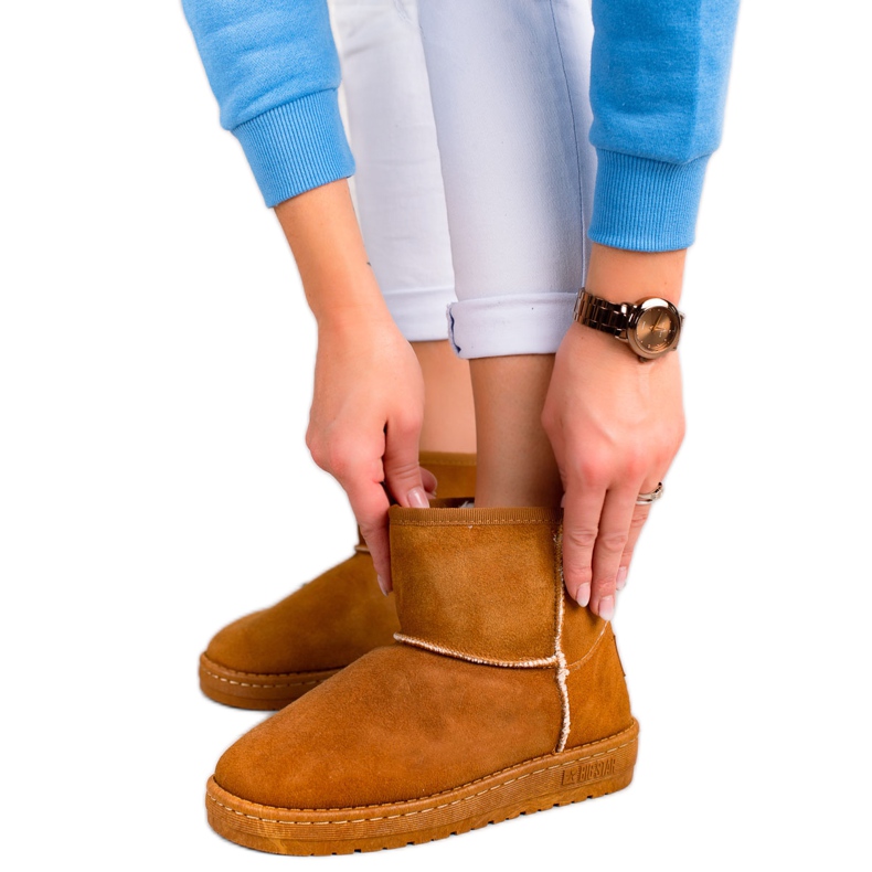 Snöskor för kvinnor Big Star II274441 brun