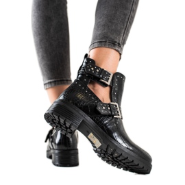 Bestelle Arbetare Med Spänne Ornament svart