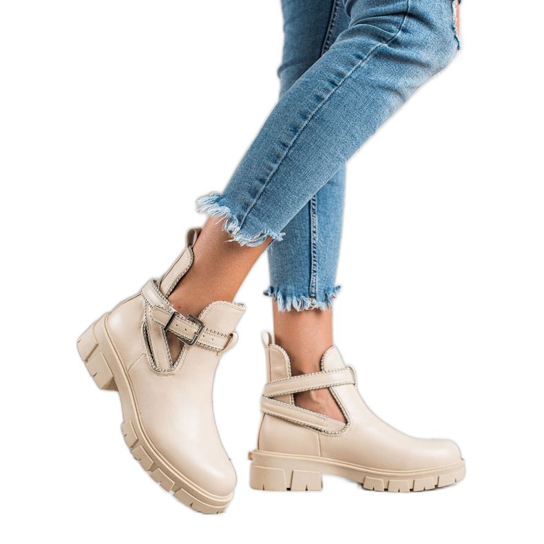 Bestelle Fashion Slip-On Workers beige