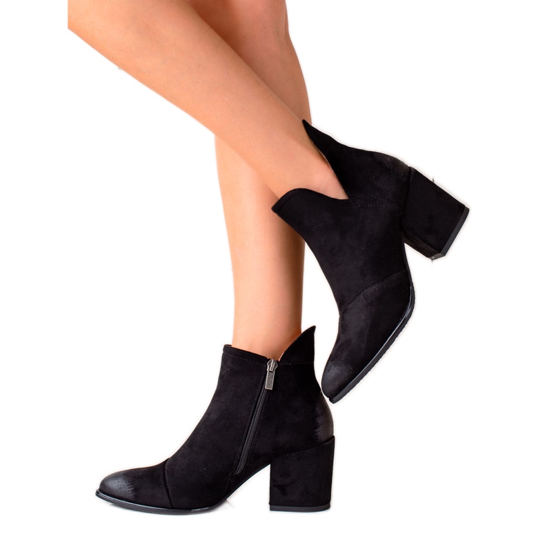 W. Potocki Potocki mocka stövlar svart