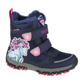Kappa Flake Tex K Jr 260917K-6722 skor marinblå