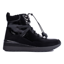 Groto Gogo Bekväma sportstövlar svart