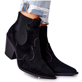 PG1 Svarta Cowboystövlar av Maurelle Mocka