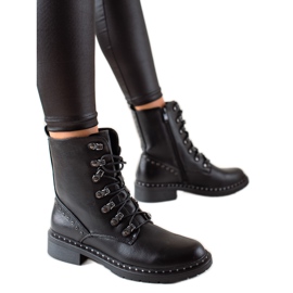 Super Me Fritidsfångare av ekoläder svart