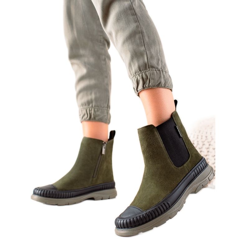 Big Star II274355 damstövlar grön