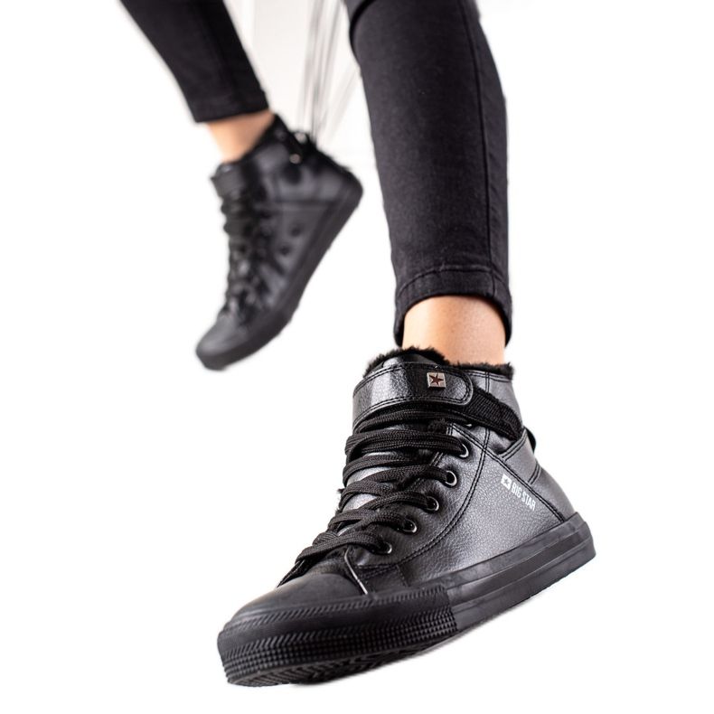 Sneakers för damer Big Star V274542 svart