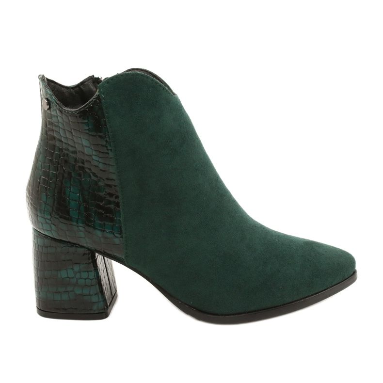 M.Daszyński Gröna mockastövlar MR2025-3 svart