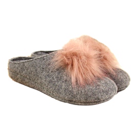 Panto Fino tofflor W INT1626B grå