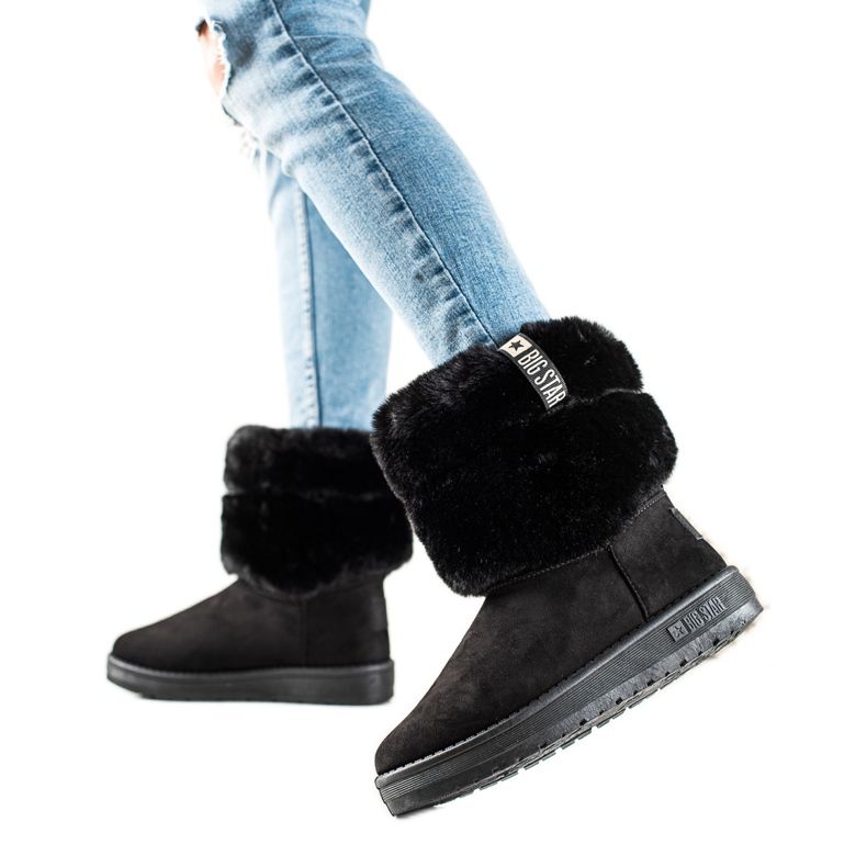 Snöskor för kvinnor Big Star II274123 svart