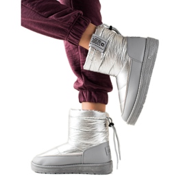 Snöskor för kvinnor Big Star II274118 silver- grå