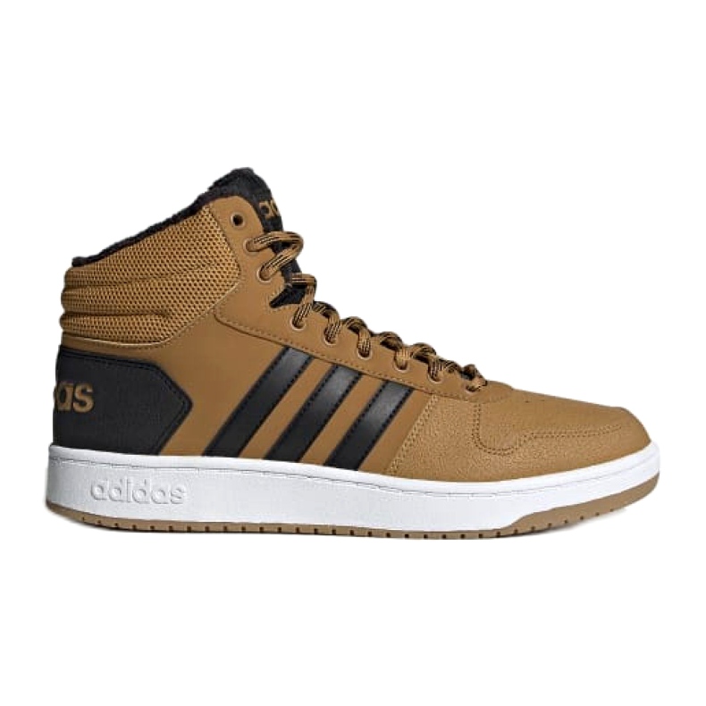 Adidas Hoops 2.0 Mid M EE7371 skor brun