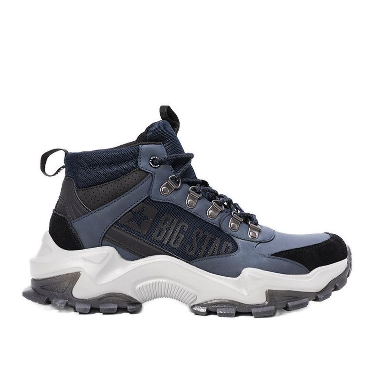 Maclovio marinblå Big Star sneakers för män