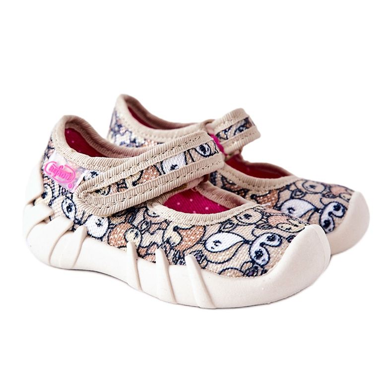 BEFADO S.A. Tofflor Inblu Rådjur 109P240 Beige brun