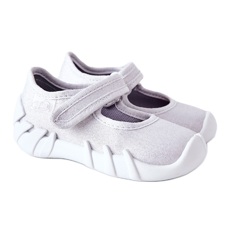 BEFADO S.A. Inblu Shiny Slippers 109P222 Silver